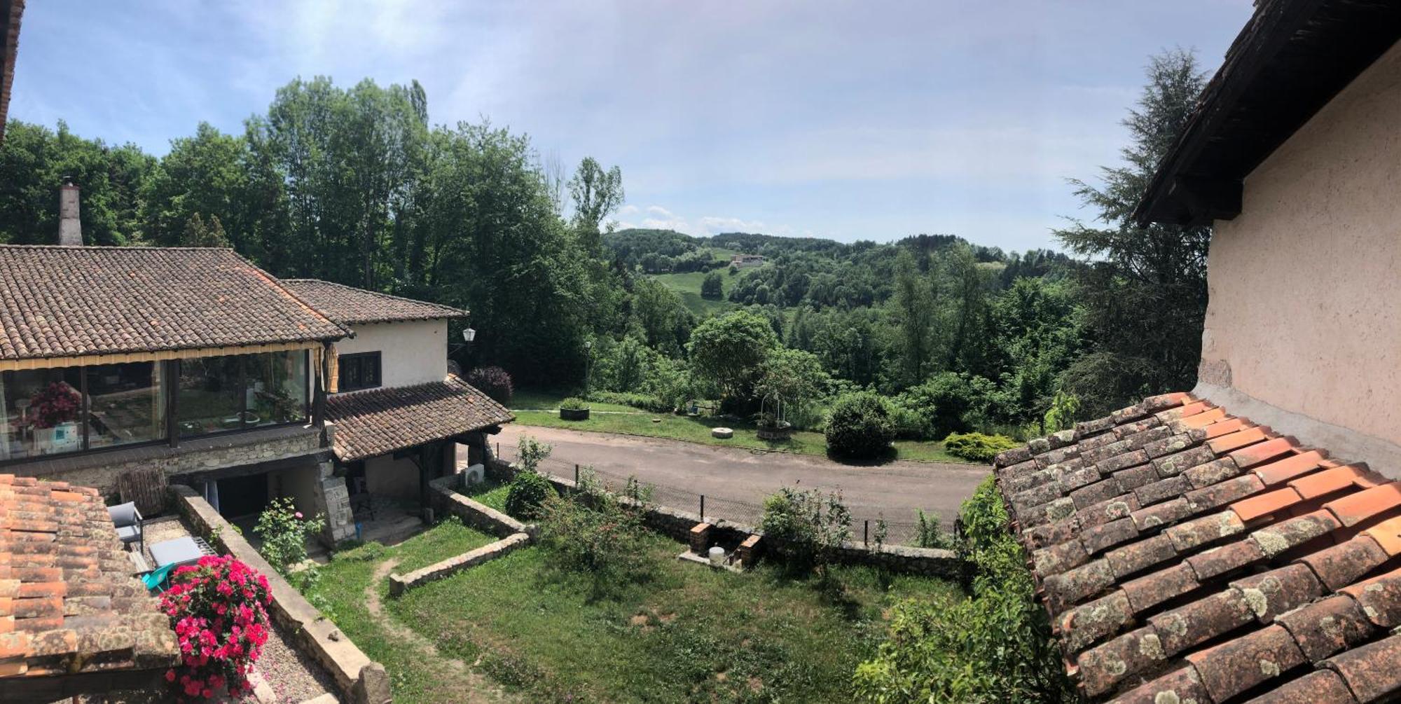 L'Oree Des Bois Courpiere Extérieur photo